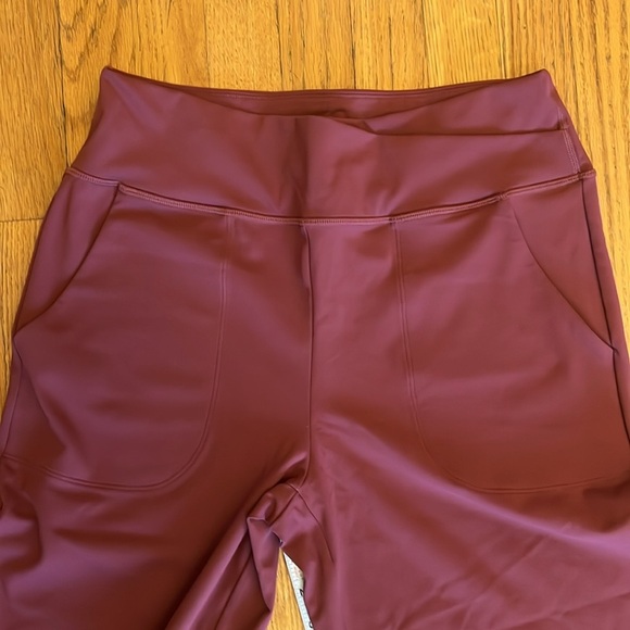 G4 Free Capri Leggings size Large rust color NWOT - Picture 3 of 8